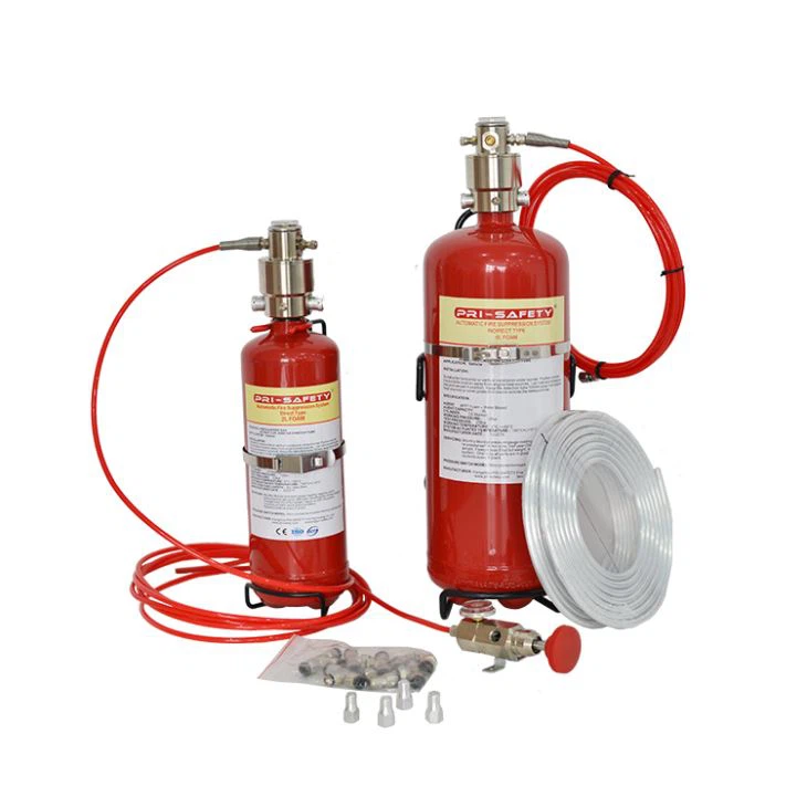 Vetturi fuq it-triq Sistemi ta 'Soppressjoni tan-Nar Awtomatiċi